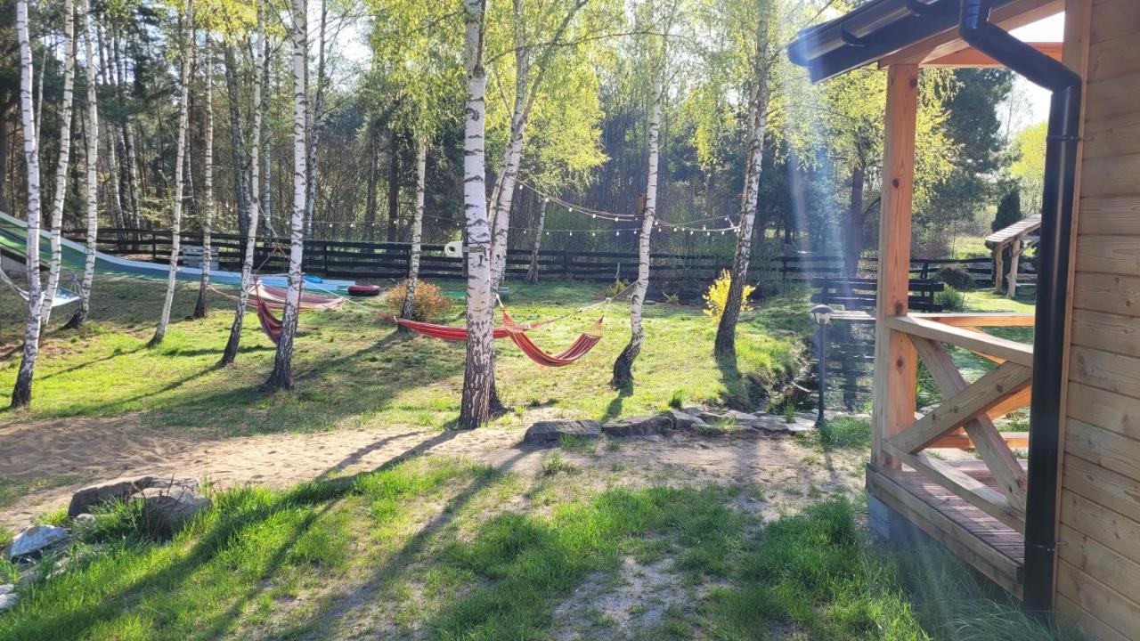 Vip Village Las Woda Rower - Podgrzewany Basen, Balia, Sauna Miedzierza Eksteriør billede