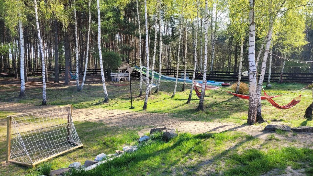 Vip Village Las Woda Rower - Podgrzewany Basen, Balia, Sauna Miedzierza Eksteriør billede