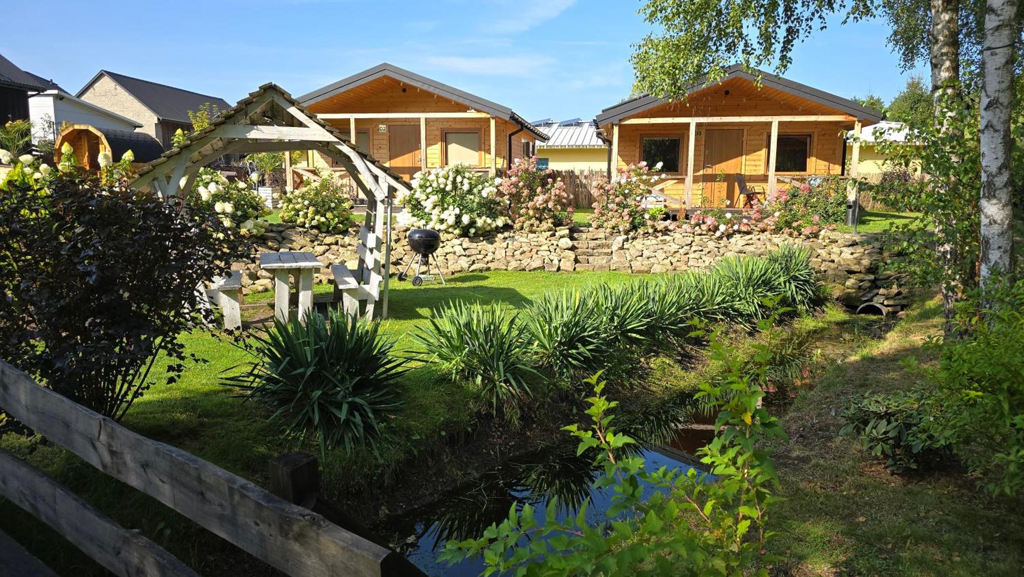 Vip Village Las Woda Rower - Podgrzewany Basen, Balia, Sauna Miedzierza Eksteriør billede