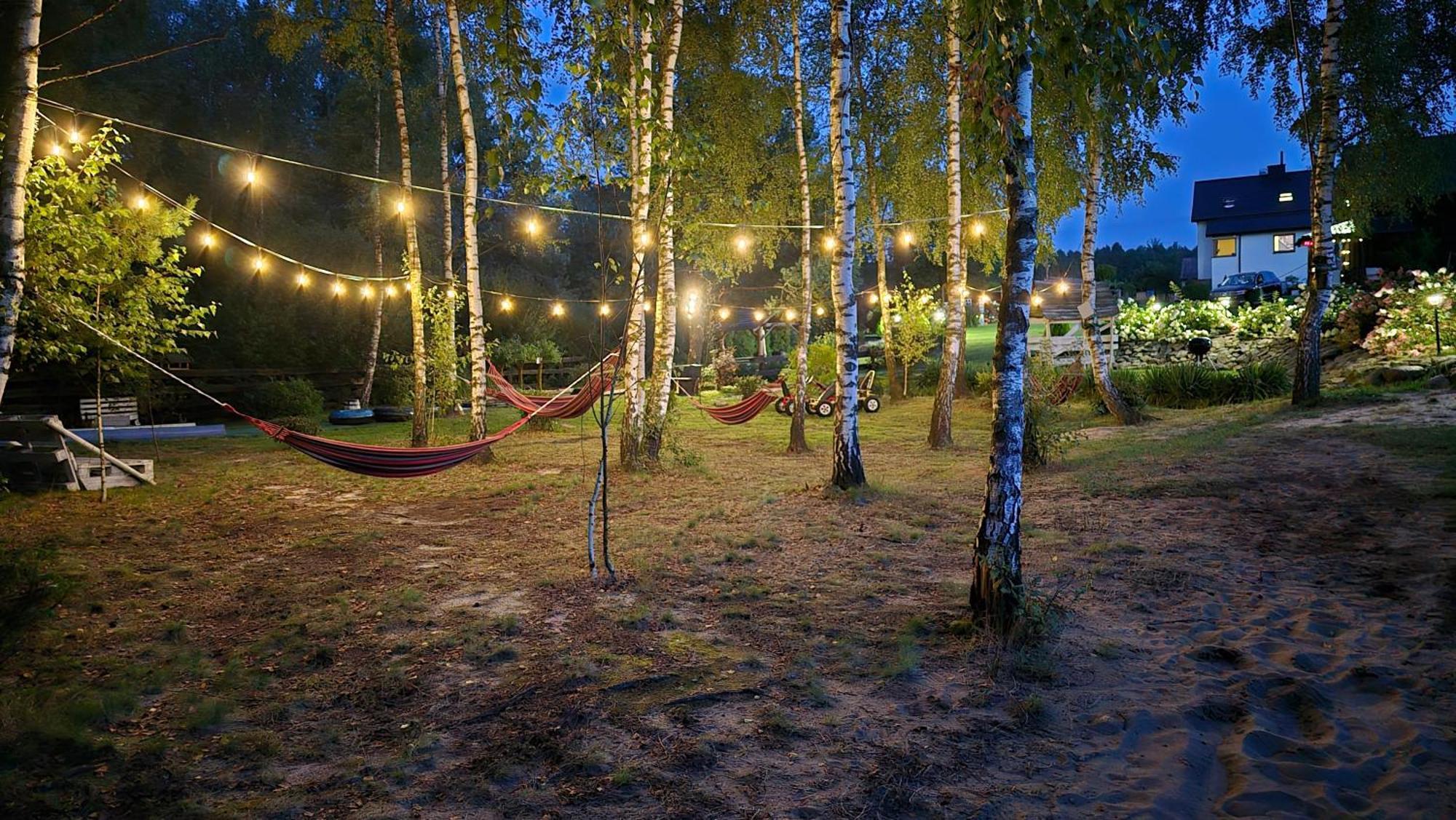 Vip Village Las Woda Rower - Podgrzewany Basen, Balia, Sauna Miedzierza Eksteriør billede